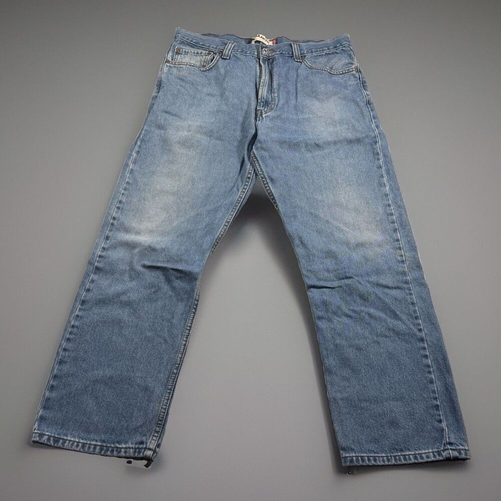 Levi’s 505 Reg Fit Jeans Men’s 36x29 Med Wash Y2K ‘09 Cotton Back Label Missing